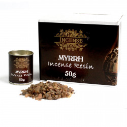 Pot de résine de Myrrhe