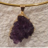 améthyste pendentif