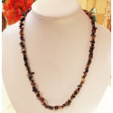 collier baroque tourmaline mélangée collier baroque tourmaline mélangée