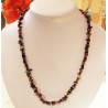 collier baroque tourmaline mélangée
