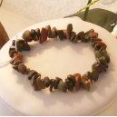 bracelet unakite  baroque