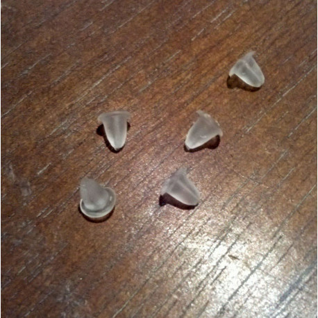 pousette boucle d'oreilles lot de 4