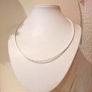 collier anneaux de vie© poly-métallique