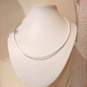 collier anneaux de vie© poly-métallique