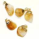 pendentif citrine