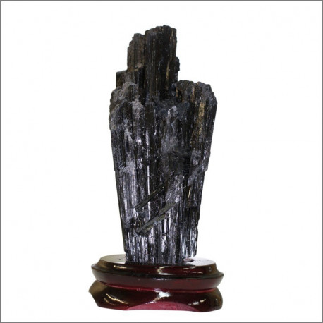 tourmaline noire sur socle