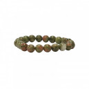 bracelet unakite  boules