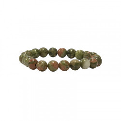 bracelet unakite  boules