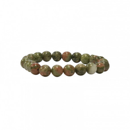 bracelet unakite  boules