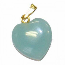 Pendentif Coeur Amazonite