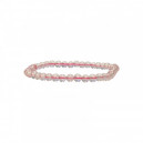 Bracelet Quartz rose boules