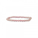 Bracelet Quartz rose boules
