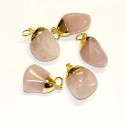 pendentif quartz rose