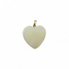 pendentif en coeur nacre