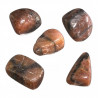 pendentif Chiastolite , pierre percée