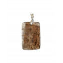 pendentif quartz fumé