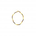 collier d'ambre Adulte, mélangé, tressé