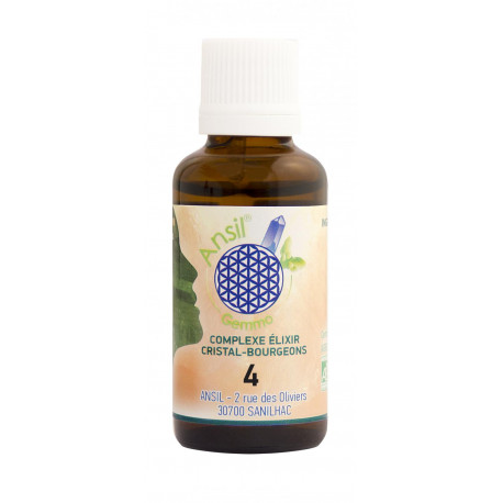 Elixir d’Hémimorphite et Bourgeons d’Eglantier , Cassis , Séquoia