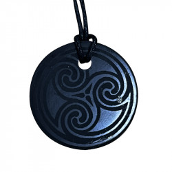 Pendentif Shungite triskele