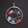 Pendentif ATTRAPEUR DE REVES"" Etoile, 7 couleurs