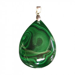 Pendentif malachite