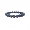 Dumortierite bracelet boule