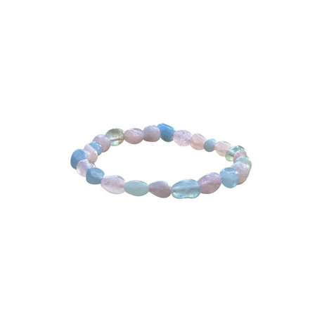 Bracelet béryls grains