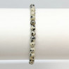 Bracelet Jaspe dalmatien