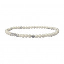 Bracelet Howlite boules 3 à 8 mm