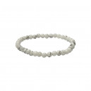 Bracelet Howlite boules 3 à 8 mm