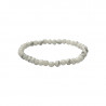 Bracelet Howlite boules 3 à 8 mm