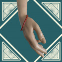 bracelet rétro de type lakhovsky, bague épaisse bracelet rétro de type lakhovsky, bague épaisse