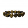 bracelet  oeil de tigre brillant