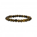 bracelet  oeil de tigre brillant