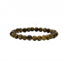 bracelet  oeil de tigre brillant
