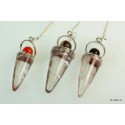 pendule Cone Cristal de roche