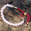 bracelet quartz rose