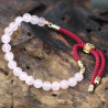 bracelet quartz rose