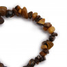 bracelet  oeil de tigre baroque