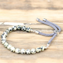 bracelet   jaspe dalmatien