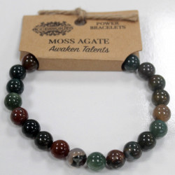 agate verte bracelet