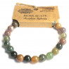 agate verte bracelet