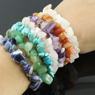 bracelet baroque minéral au choix