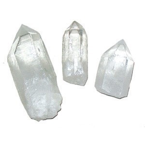 cristal de roche, pointes