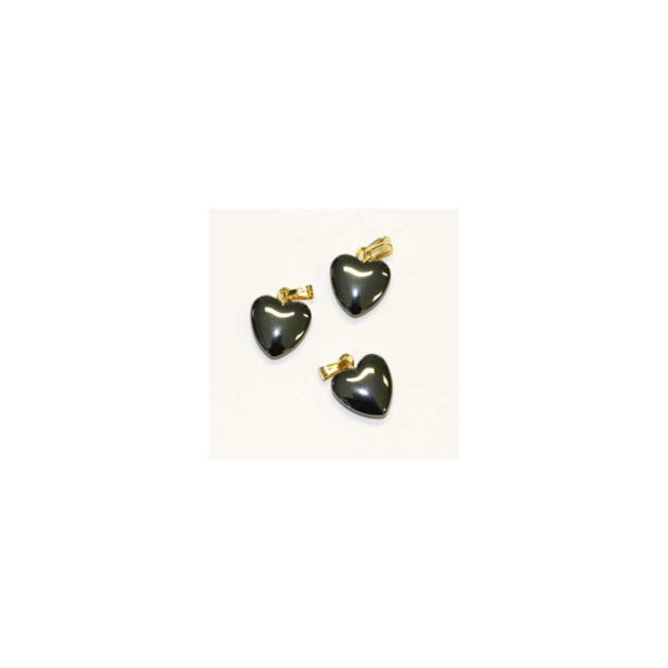 Pendentif Coeur Hématite