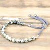 bracelet jaspe dalmatien