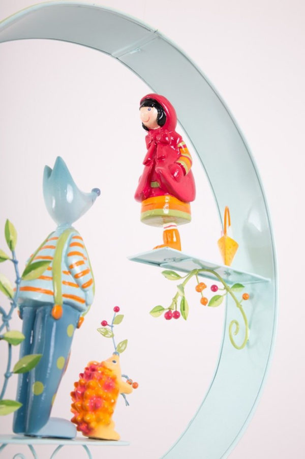 CERCEAU décoration - CHAPERON ROUGE ET LOUP