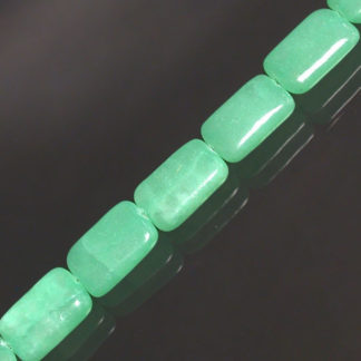 hemimorphite collier perles rectangulaires