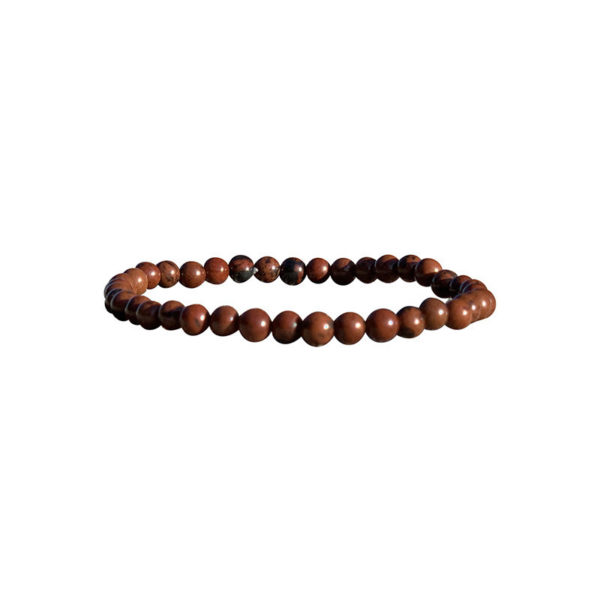 Bracelet obsidienne brune