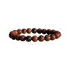 Bracelet obsidienne brune
